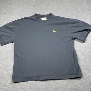 American Garage T-Shirt Women Large Cotton Small Embroidered Corgi